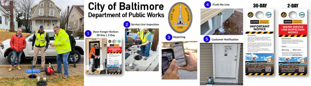 City of Baltimore Lead Pipe Testing with Electro Scan Inc. SWORDFISH